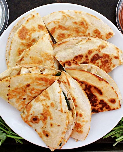 Chicken Fajita Quesadillas