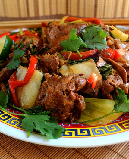 Vegan Thai Pad Gra Prow - Spicy Beef and Basil