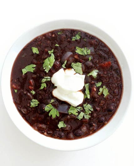 Spicy Chipotle Black Bean Soup (Vegan, Gluten-Free, Allergy-Free)