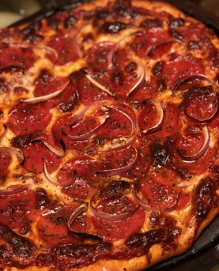 XL Beer Crust Pan Pizza dough