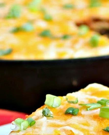 Beef Enchilada Pie