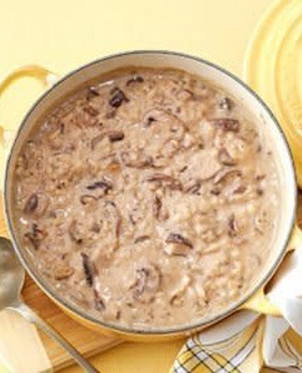 Mushroom and Rice Soup