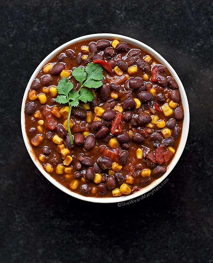 Easy Vegetarian Bean Chili
