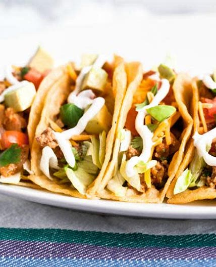 Turkey Cheddar Taco