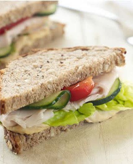 Mediterranean Turkey Sandwich