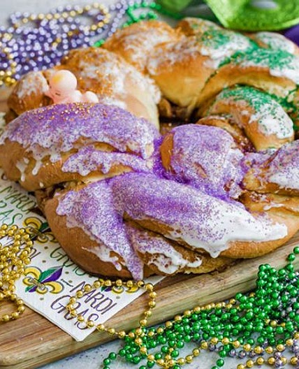 Mardi Gras King Cake