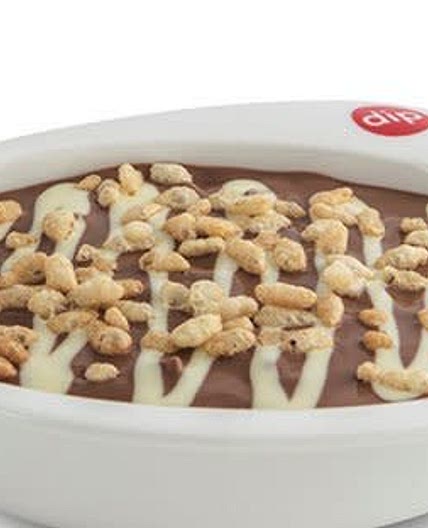 Crispy chocolate ice cream