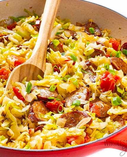 Fried Cabbage And Sausage Recipe