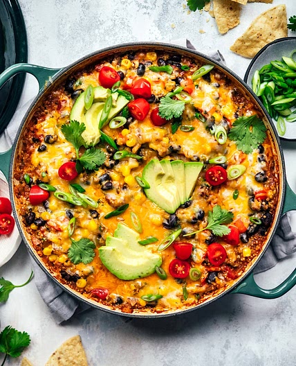 Vegetarian Taco Skillet