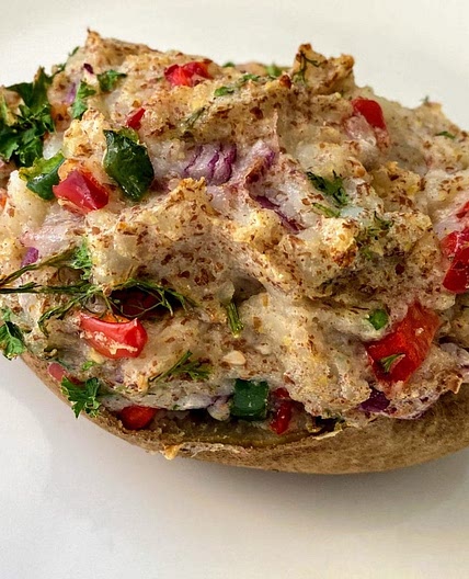 Vegan Twice Baked Potatoes