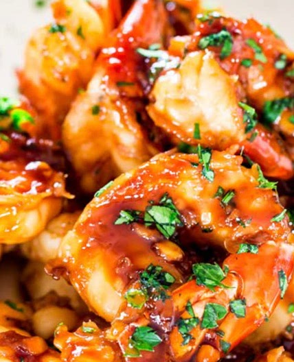 Honey Soy Shrimp