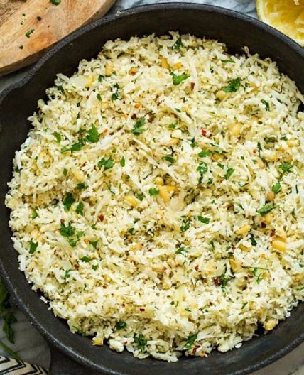 Mediterranean Cauliflower Rice