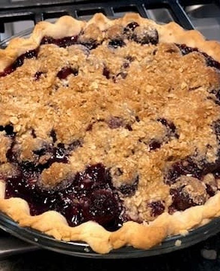 Cherry Bourbon Pie