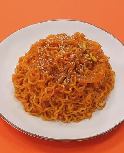 인생 비빔라면 레시피