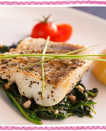 STEP 2 Flash-in-the-pan fish fillet