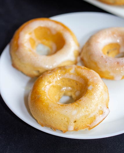 Lemon Donuts- Low Calorie, Low Fat