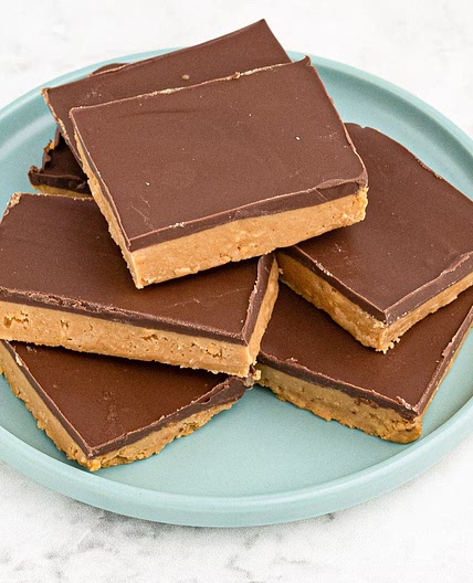 No Bake Peanut Butter Bars