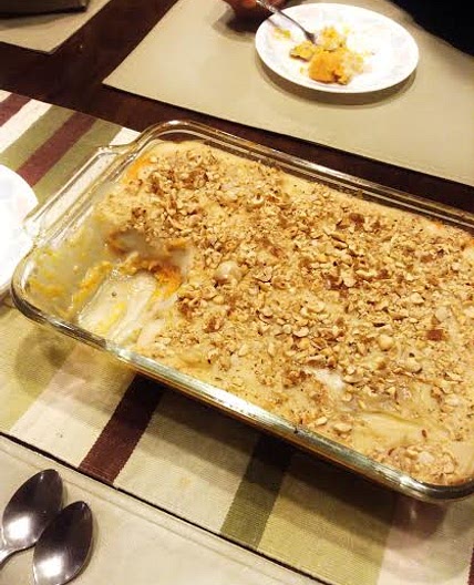 Egyptian Sweet Potato and Bechamel Pudding