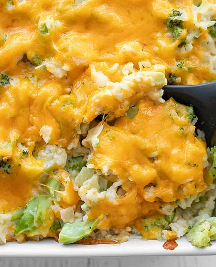 Broccoli Cheddar Casserole