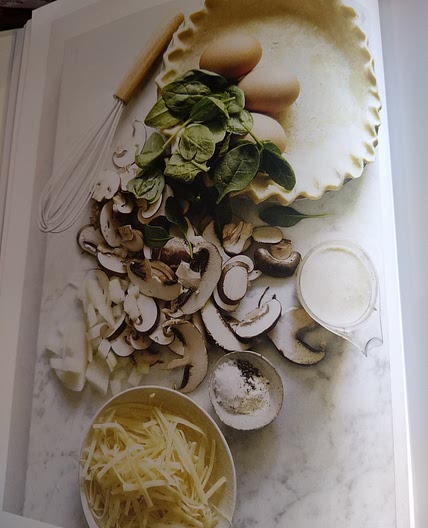 Mushroom, Spinach & Swiss Cheese Quiche