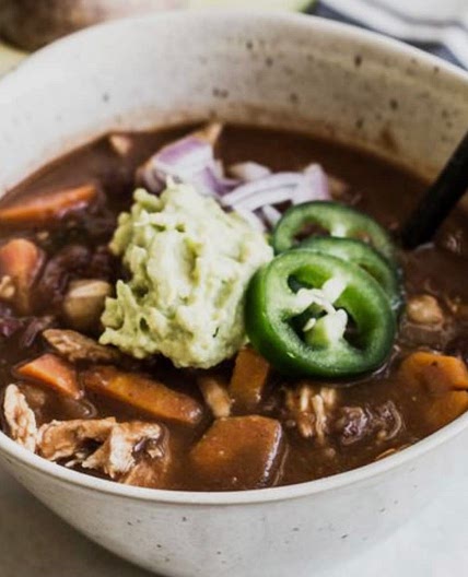 Chicken mole chili