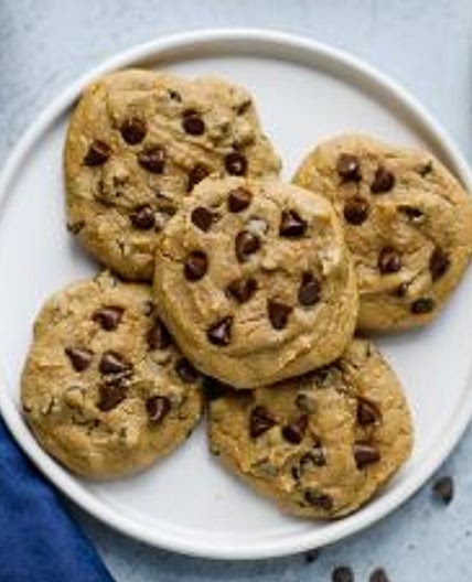 Chickpea Chocolate Chip Cookies