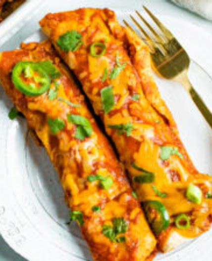 Healthy Chicken Enchiladas