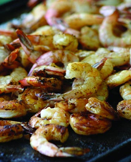 Garlic Prawns by Gazza's Gourmet Seafood - Queen Victoria Market