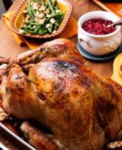 Holiday turkey with keto stuffing and gravy