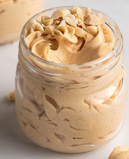 Peanut Butter Mousse (4 Ingredients!)