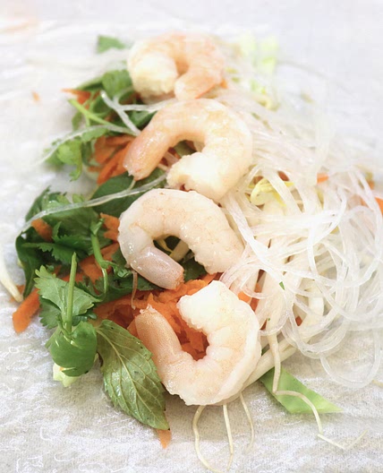 Fresh Spring Rolls with Thai Peanut Sauce