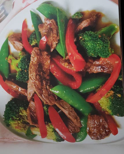 HG STEAK TERIYAKI STIR FRY ..263 CALORIES