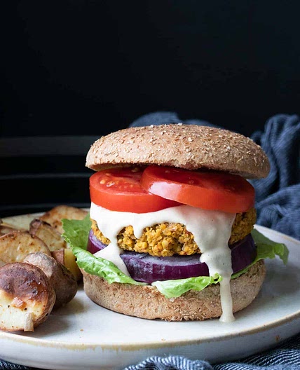 Vegan Falafel Burger Recipe