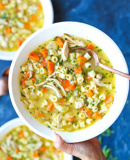 Cold Fighting Chicken Noodle Soup