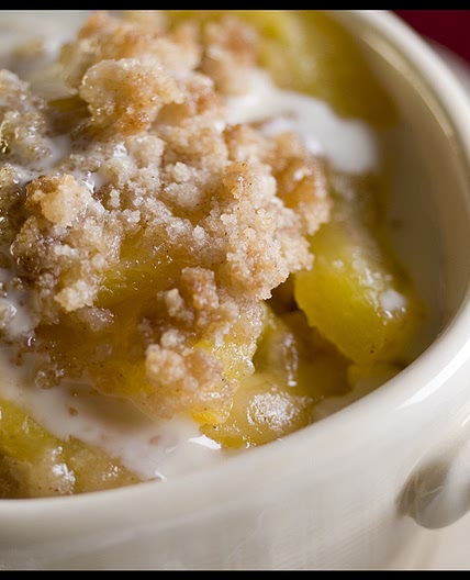 Mini-Peach Crisps