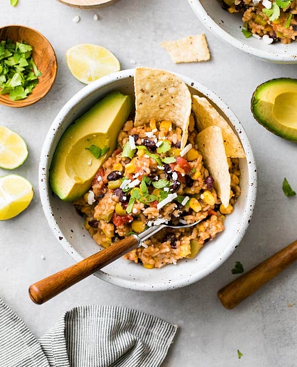 Enchilada Rice (Instant Pot + Stovetop)