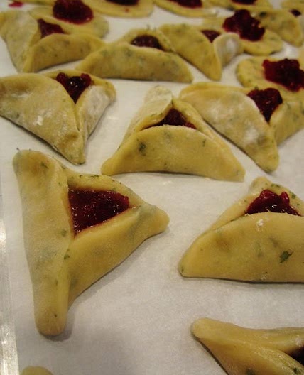 Cranberry-Sage Hamantaschen