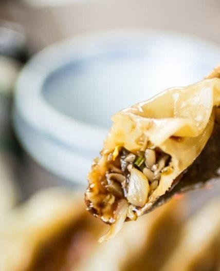 Spicy Sichuan Vegan Potstickers - The Wanderlust Kitchen