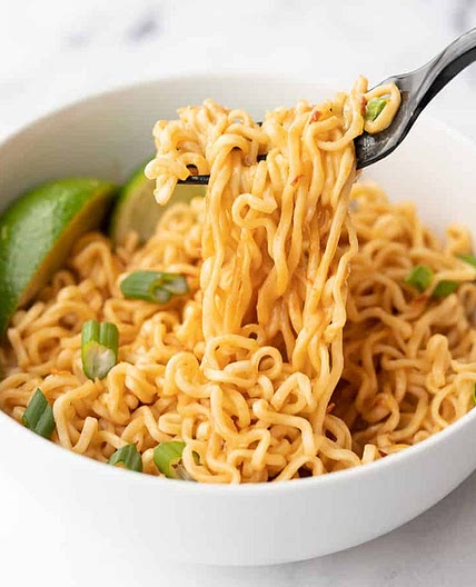 Spicy Peanut Butter Ramen