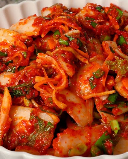 Vegetarian and vegan kimchi (Chaesik-kimchi: 채식김치)