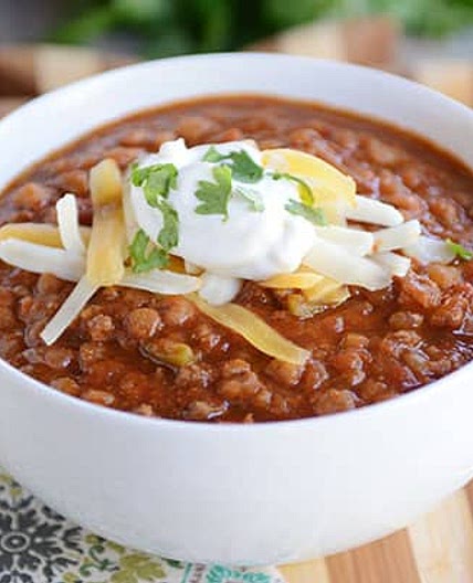 Instant Pot Lentil Chili