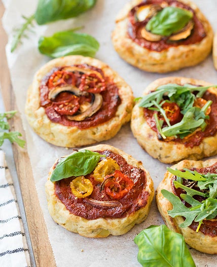 Mini Potato Cake Pizzas