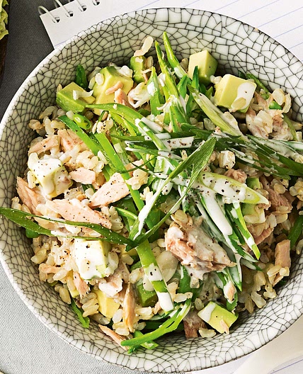 Japanese-style tuna and rice