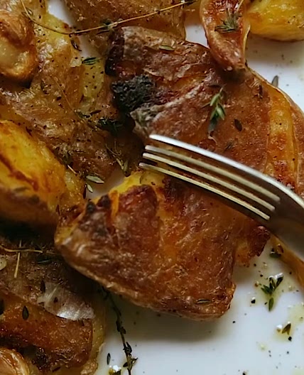 Crispy Smashed Potatoes