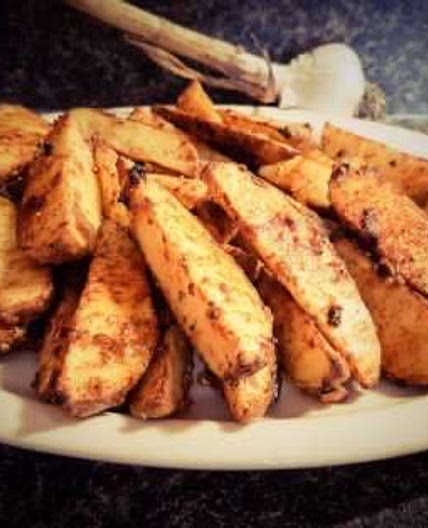 Lemony greek  roasted potatos