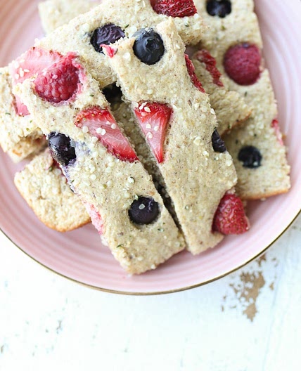 Mixed Berry Pancakes for BLW (Sheet Pan Recipe)