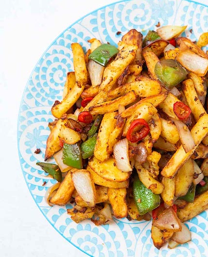 Salt and Pepper Chilli Chips