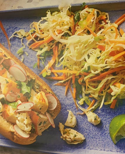 Thai lobster rolls