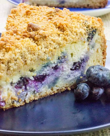 Mom's Blueberry Coffee Cake