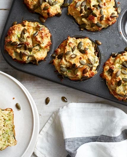 Courgette and Cheese Muffins 